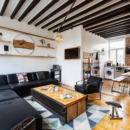 Ferienwohnung Vieux Lille Triplex De 100 M2 Exterior foto